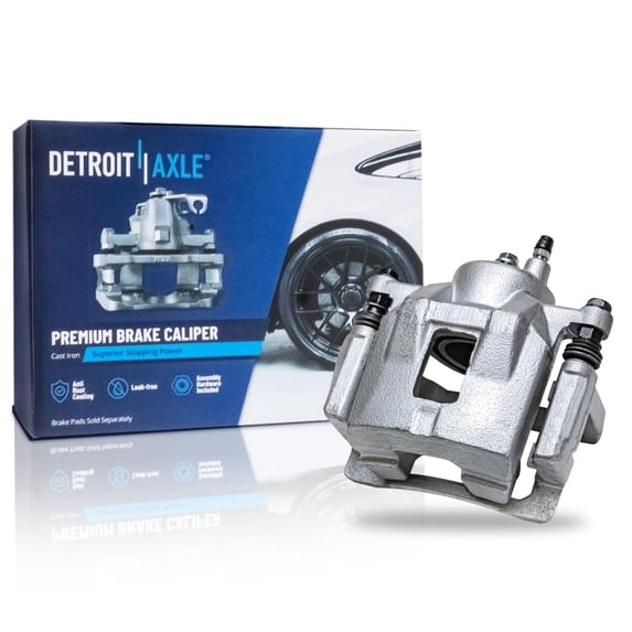 Detroit Axle - Front Left Brake Caliper for 2004 2005 2006 Scion xA xB Disc Brake Caliper with Bracket Replacement Brake Caliper Assembly