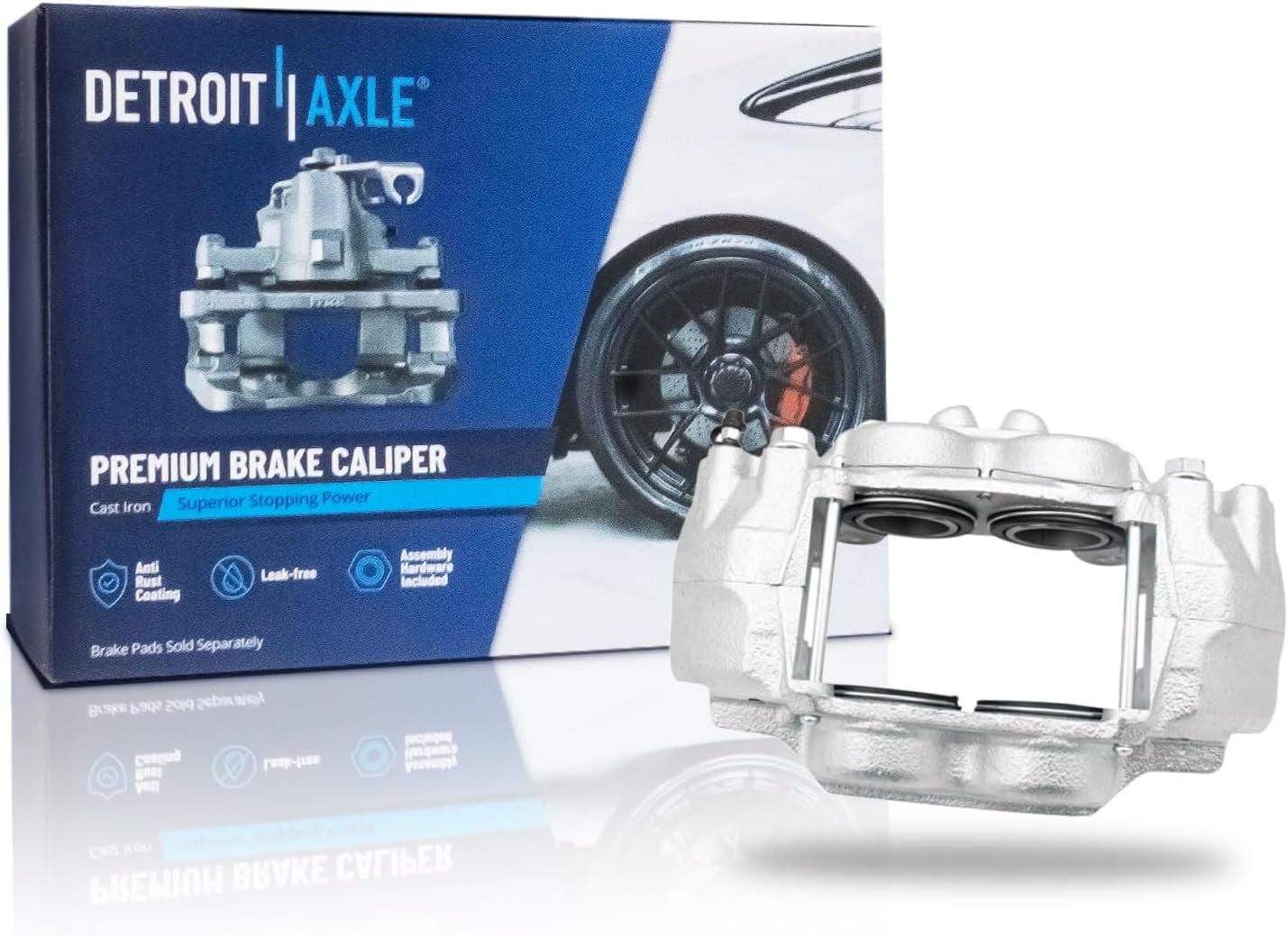 Detroit Axle Front Left Brake Caliper for 20102015 Toyota 4Runner