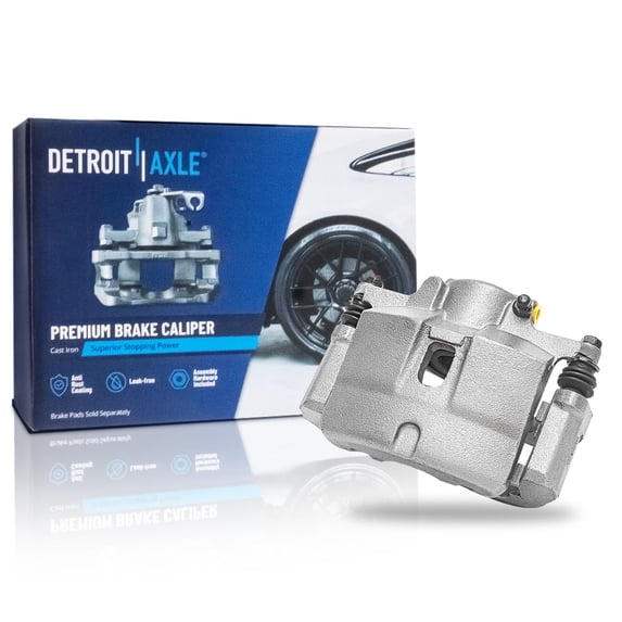 Detroit Axle - Front Left Brake Caliper w/Bracket Replacement for 2015-2016 200, 2013-2016 Dodge Dart