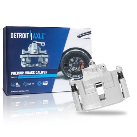 Detroit Axle - Front Left Brake Caliper w/Bracket Replacement for Ford Mercury Taurus Sable Lincoln Continental