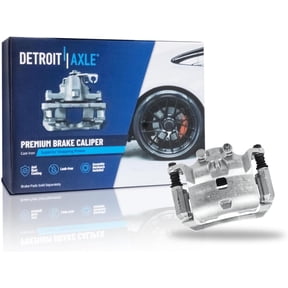 Detroit Axle - Front Left Brake Caliper w/Bracket Replacement for Nissan Versa March Micra