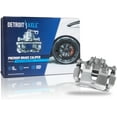 thumbnail image 1 of Detroit Axle - Front Left Brake Caliper with Bracket Replacement for 2012-2014 Dodge Attitude, 2012-2017 Hyundai Accent Kia Rio, 1 of 7