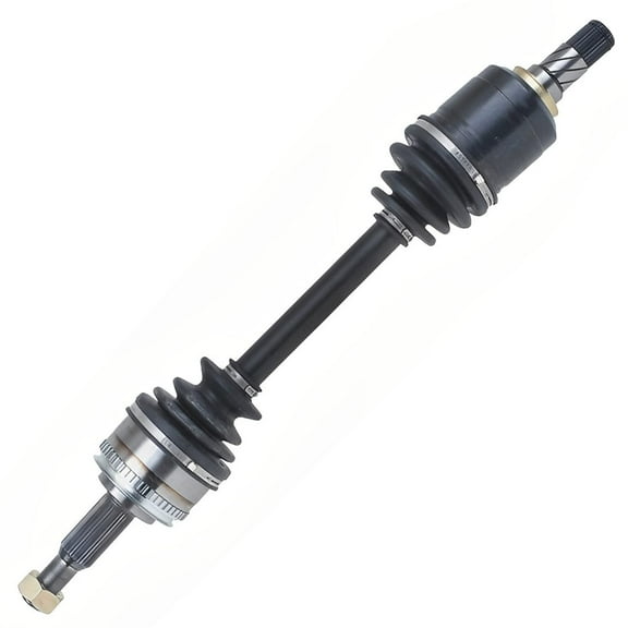 Detroit Axle - Front Left CV Axle for 93-02 Nissan Quest Mercury Villager [4-Wheel ABS] Complete Driver Side CV Axle Drive Shaft 1994 1995 1996 1997 1998 1999 2000 2001 Replacement