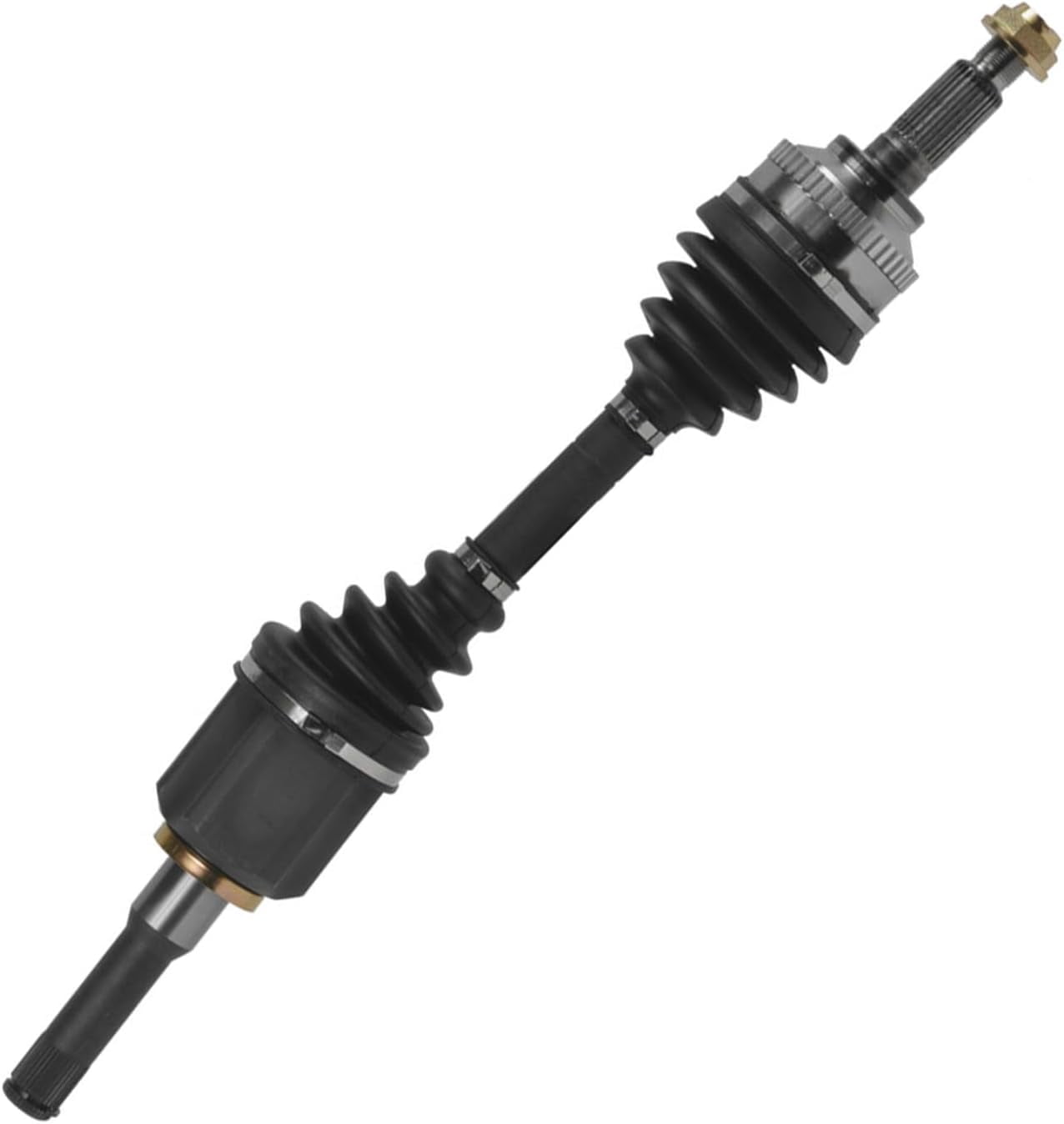 Detroit Axle - Front Left CV Axle for 2009-2012 Ford Escape 2009-2011 Mercury Mariner Mazda Tribute, Driver Side CV Axle Shaft Assembly 2010 Replacement