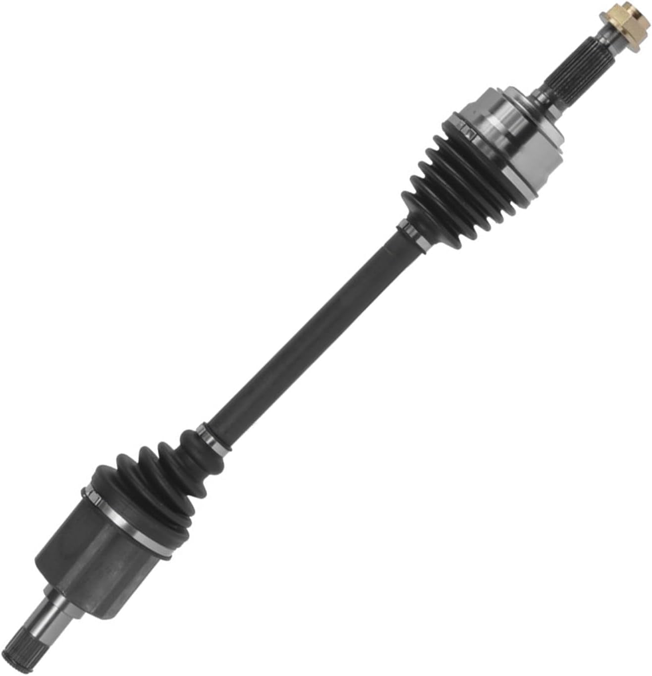 Detroit Axle - Front Left CV Axle for 2007 2008 2009 Acura MDX 2009-2015 Honda Pilot, Driver Side CV Axle Shaft Assembly Replacement