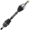 thumbnail image 1 of Detroit Axle - Front Left CV Axle for 2012-2018 Ford Focus, Driver Side CV Axle Shaft Assembly 2013 2014 2015 2016 2017 Replacement, 1 of 3