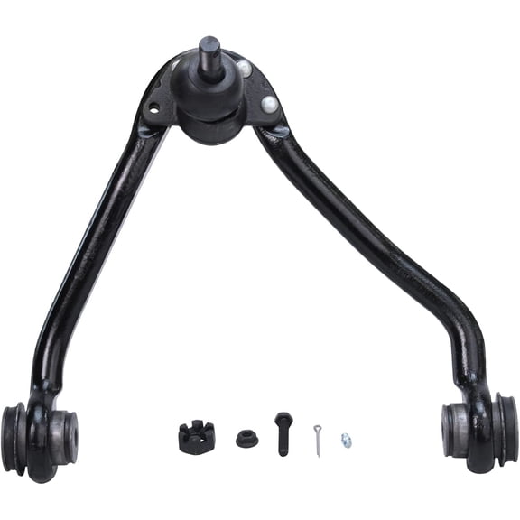 Detroit Axle - Front Left Control Arm for C1500 C2500 Suburban C3500 Express Savana 2500 3500 Chevy GMC, Driver Side Upper Control Arm w/Ball Joint Assembly Replacement