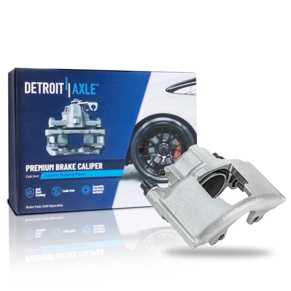 Detroit Axle - Front Left Disc Brake Caliper Replacement for Cadillac Deville Escalade Chevrolet Tahoe C1500 K1500 Suburban Astro Blazer
