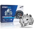 thumbnail image 1 of Detroit Axle - Front Left Driver Side Brake Caliper with Bracket Replacement for 2011-2017 2018 2019 Ford Fiesta, 1 of 7