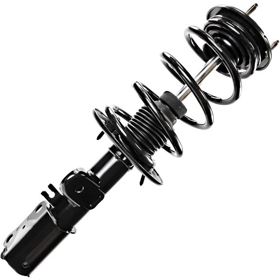 Detroit Axle - Front Left Driver Side Strut w/Coil Spring Assembly Replacement for 2013 2014 2015 2016 2017 2018 2019 Ford Flex Lincoln MKT