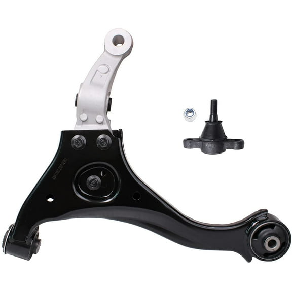 Detroit Axle - Front Left Lower Control Arm Ball Joint for 06-10 Hyundai Sonata 2007 2008 2009 Front Left Lower Control Arm w/Ball Joint Replacement