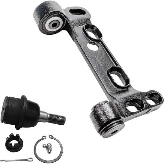 Detroit Axle - Front Left Lower Control Arm Kit for Chevrolet Trailblazer GMC Envoy Buick Rainier Saab 9-7x Driver Side Lower Control Arm & Ball Joint Replacement