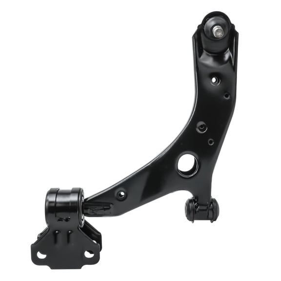Detroit Axle - Front Left Lower Control Arm for 2010-2013 Mazda 3 Lower Left Control Arm with Ball Joint Assembly 2011 2012 Replacement