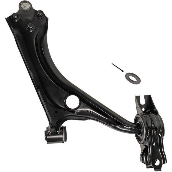 Detroit Axle - Front Left Lower Control Arm for 2016-2021 Honda Civic 2017 2018 2019 2020 Lower Control Arm with Ball Joint Driver Side Replacement