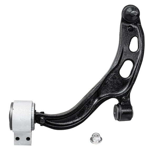Detroit Axle - Front Left Lower Control Arm w/Ball Joint for 2010-2012 Ford Flex Taurus Lincoln MKS Lower Control Arm w/Ball Joint Assembly Driver Side 2011 Replacement