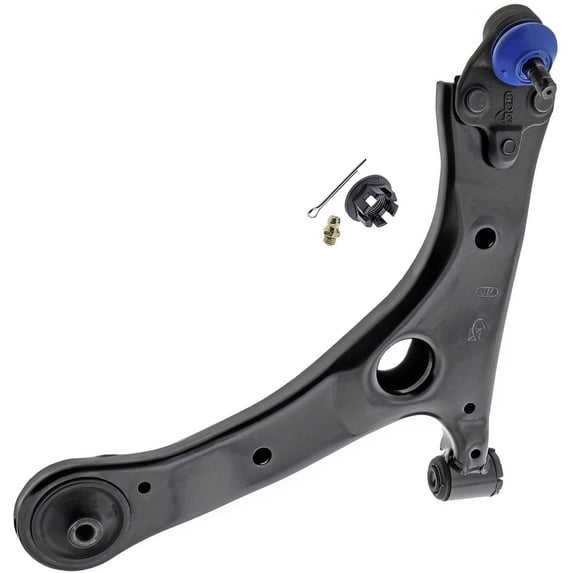 Detroit Axle - Front Left Control Arm for Toyota Corolla 2014-2019, Driver Side Lower Control Arm w/Ball Joint Assembly Replacement