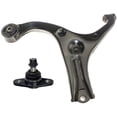 thumbnail image 1 of Detroit Axle - Front Left Lower Control + Ball Joint Replacement for 2006-2011 Hyundai Accent KiA Rio Rio5 - 2pc Set, 1 of 6