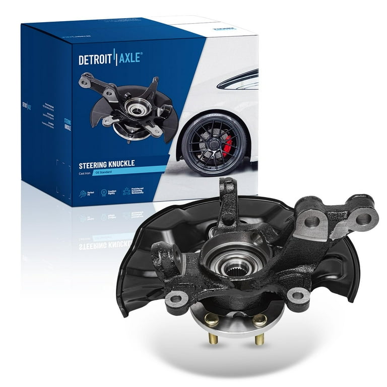 2 Left & Right Front Steering Knuckle For Toyota Tacoma 2005