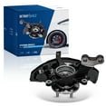 thumbnail image 1 of Detroit Axle - Front Left Steering Knuckle for 2007 2008 2009 Toyota Camry, Driver Side Steering Knuckle & Wheel Hub Bearing Assembly 2007 2008 2009 2010 2011 Replacement, 1 of 9