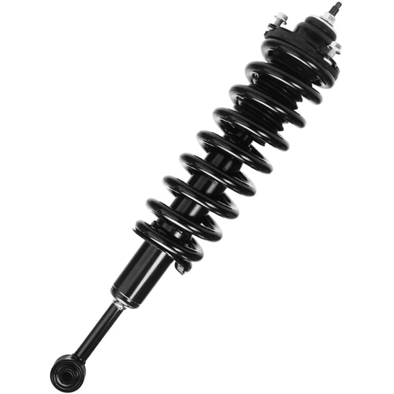 Detroit Axle - Front Left Strut for Toyota 2003-2023 4Runner 2005-2015 Tacoma 2007-2014 FJ Cruiser, Strut Coil Spring Assembly 2008 2009 2010 2011 2012 2013 Suspension Shock
