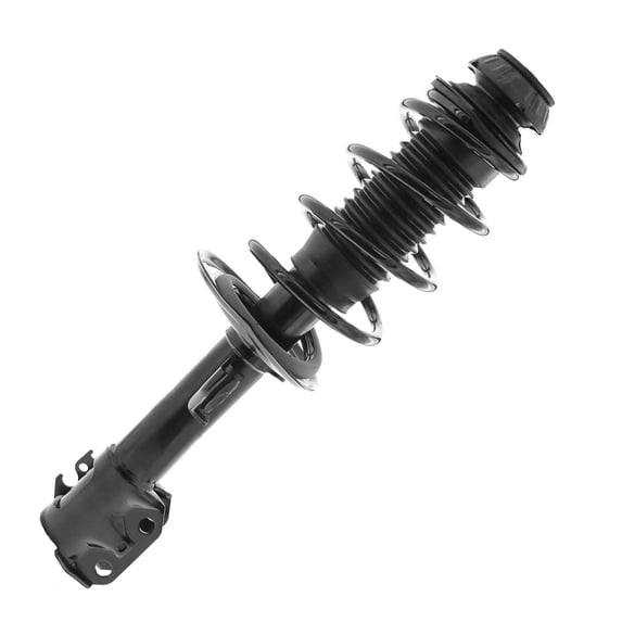 Detroit Axle - Front Left Strut for 2012 2013 2014 2015 Toyota Yaris, Complete Strut with Coil Spring Assembly Suspension Shock