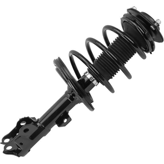Detroit Axle - 2.5L Front Left Strut for 2013 2014 2015 Toyota Avalon, Driver Side Strut with Coil Spring Assembly Replacement