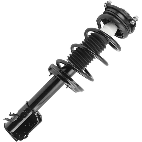 Detroit Axle - FWD Front Left Strut for 2017-2021 Jeep Compass, 2018 2019 2020 Driver Side Strut with Coil Spring Assembly Replacement Suspension