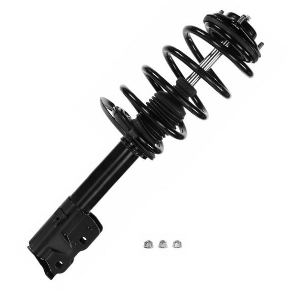 Detroit Axle - Front Left Strut for Jeep Patriot Compass 2007 2008 2009 2010, Strut with Coil Spring Assembly Replacement Suspension