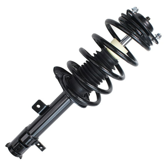 Detroit Axle - Front Left Strut w/Coil Spring Replacement for Jeep Compass Patriot Dodge Caliber Fits select: 2014-2016 JEEP PATRIOT SPORT, 2016-2017 JEEP COMPASS LATITUDE