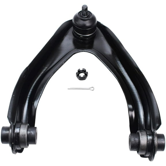 Detroit Axle - Front Left Upper Control for 1997-2001 Honda CR-V 1998 1999 2000 Driver Side Upper Control Arm with Ball Joint Assembly CRV Replacement