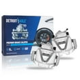 thumbnail image 1 of Detroit Axle - Front Left and Right Brake Calipers w/Bracket Replacement for BMW 323i X1 328xi 328i xDrive, 1 of 8