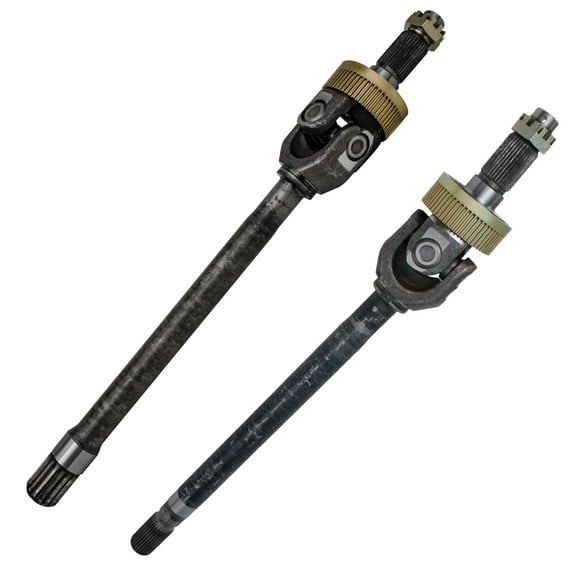 Detroit Axle - Front Left and Right U-joint CV Axle Shafts Replacement for 1994 1995 1996 1997 Dodge Ram 1500 2500