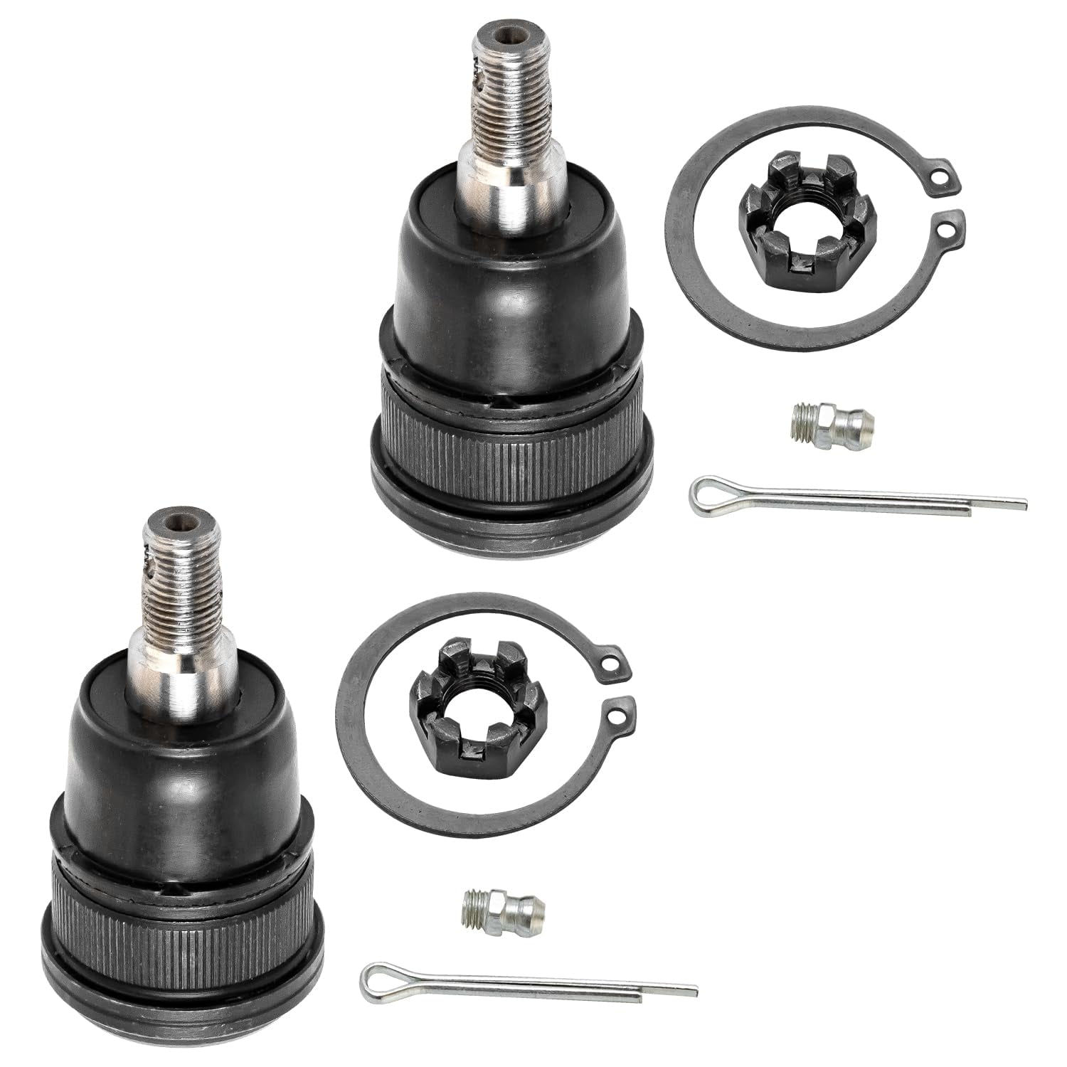 Detroit Axle - Front Lower Ball Joints for 2001-2005 Honda Civic [Coupe or Sedan], Acura EL, Left and Right Side Ball Joints 2002 2003 2004 Pair Replacement