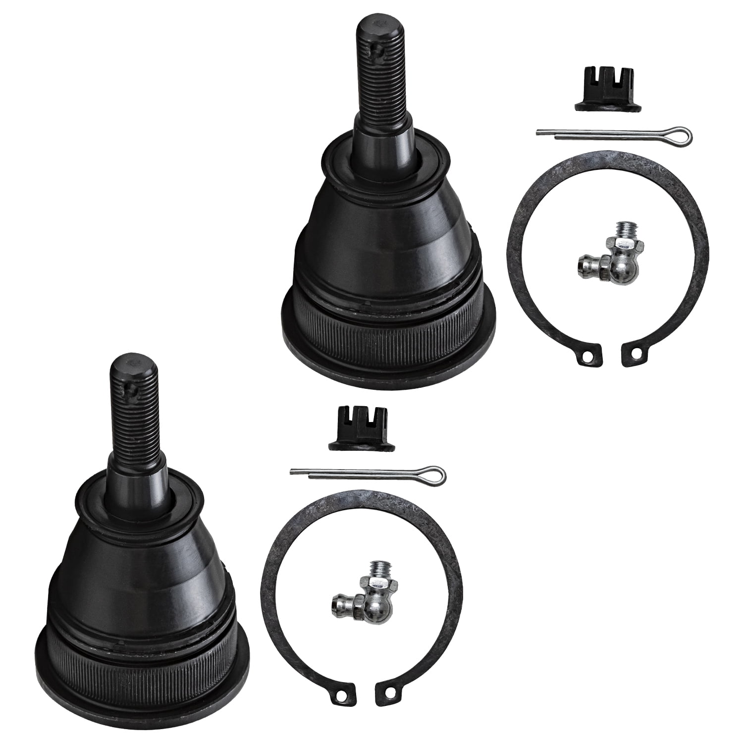 Detroit Axle - Front Lower Ball Joints Assembly Replacement for 2011-2019 Dodge Grand Caravan Town & Country - 2pc Set