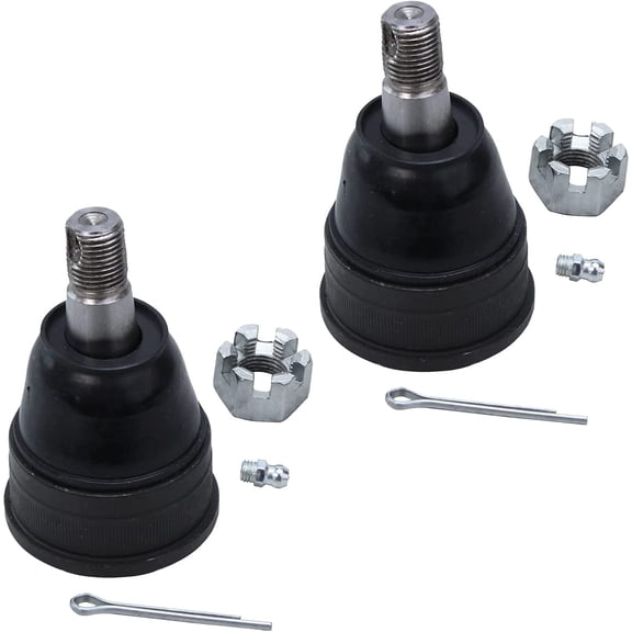 Detroit Axle - 2pc Front Ball Joints for Chevy Impala Astro Buick Electra Riviera Cadillac DeVille Fleetwood GMC Safari Olds 98 Delta 88 Pontiac Bonneville Catalina, 2 Lower Ball Joints Replacement