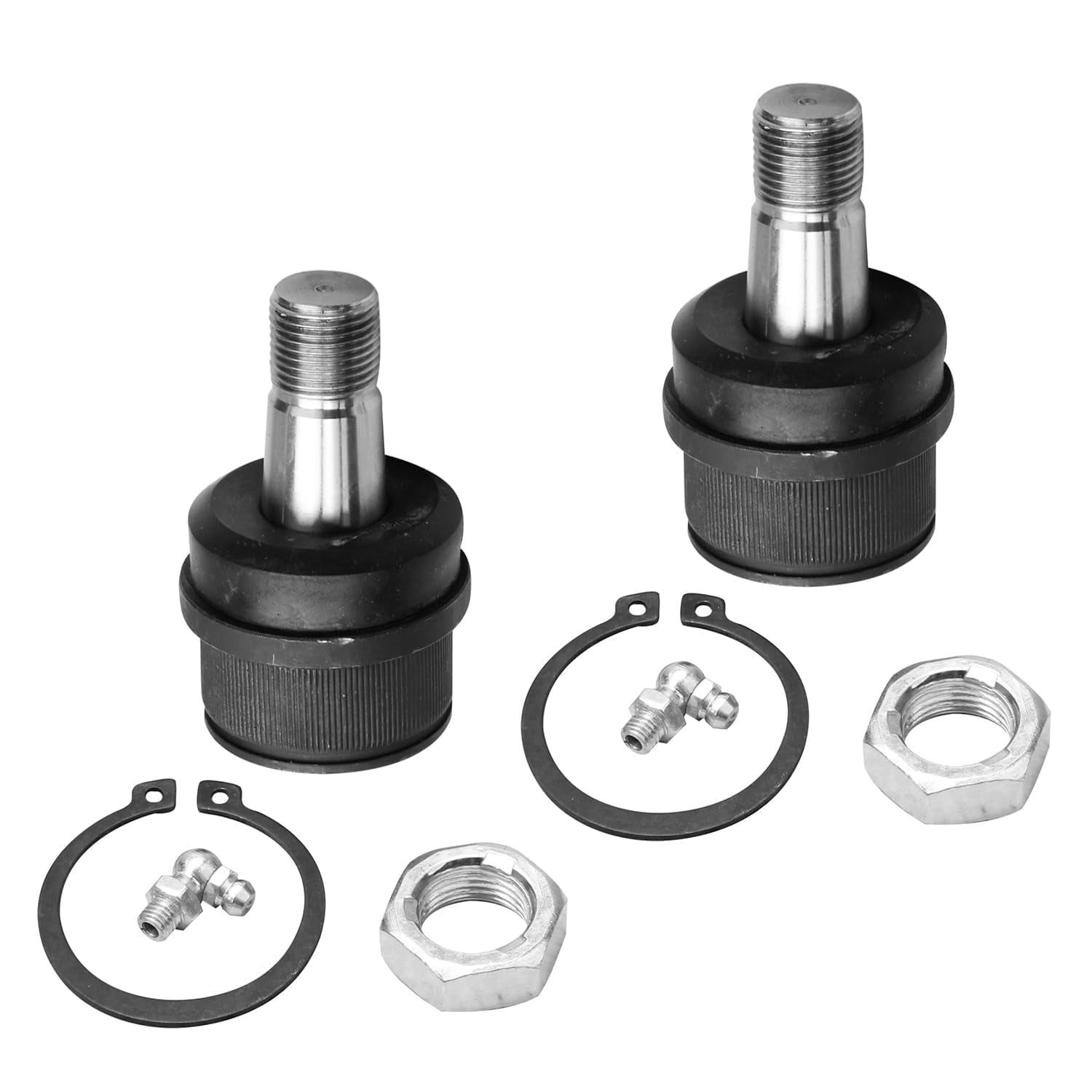 Detroit Axle - Front 2pc Ball Joints for Ford F-150 F-250 Dodge Ram 1500 2500 Jeep CJ5 CJ6 CJ7 J10 J20 Scrambler Plymouth Trailduster Chevy Blazer K10 Pickup K20, 2 Lower Ball Joints Replacement