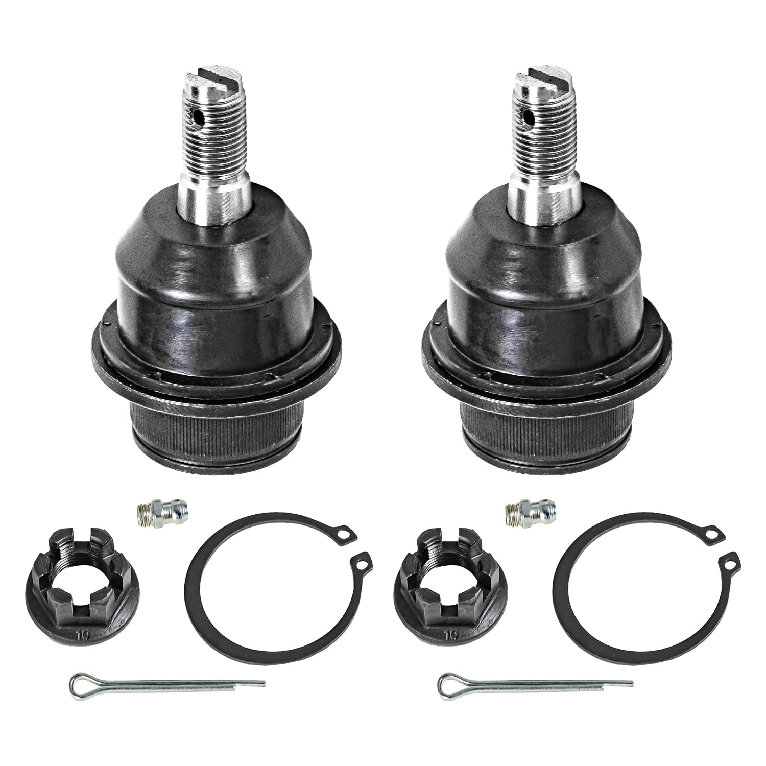 Detroit Axle - Front Lower Ball Joints Replacement for Dodge Ram Dakota Mitsubishi Raider - 2pc Set Fits select: 2005 DODGE DAKOTA SLT, 2006-2007 DODGE DAKOTA QUAD SLT