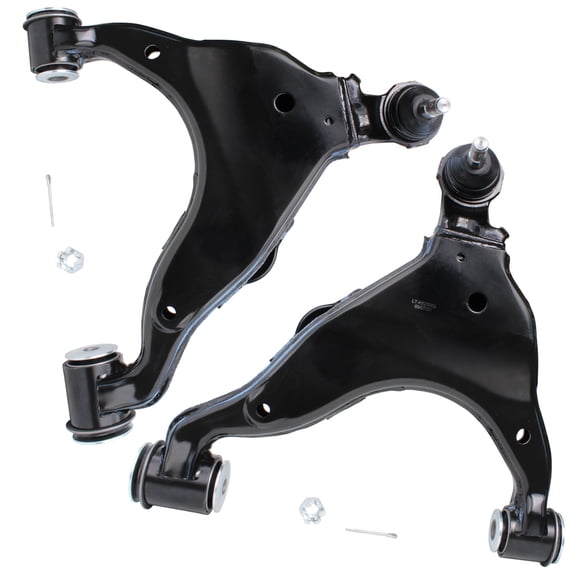 Detroit Axle - Pair Front Lower Control Arms for 03-09 Lexus GX470 Toyota 4Runner 07-09 FJ Cruiser 2003 2004 2005 2006 2007 2008 2009 Lower Control Arms Ball Joints Assemblies