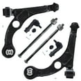 thumbnail image 1 of Detroit Axle - Front Lower Control Arms for 2015-2017 Chrysler 200, 2013-2016 Dodge Dart, 2 Lower Control Arms Assembly, 4 Inner and Outer Tie Rods Replacement, 1 of 7