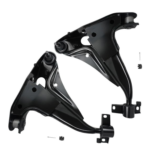 Detroit Axle - Front Lower Control Arms for 4-Door Ford Explorer Mercury Mountaineer 2002 2003 2004 2005, 2pc Lower Control Arms w/Ball Joints Pair Set Replacement