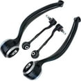 thumbnail image 1 of Detroit Axle - Front Lower Control Arms for BMW 325xi 330xi 328xi 335xi X1, 328i 335i xDrive 2 Lower Forward Control Arms with Ball Joint 2 Lower Rearward Control Arms Replacement, 1 of 3