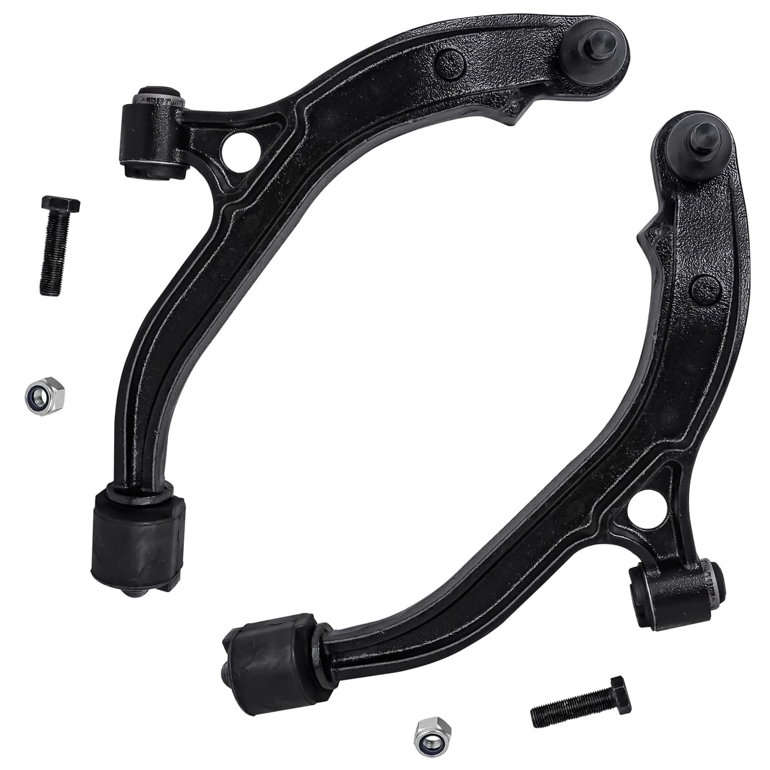 Detroit Axle - Front Lower Control Arms & Ball Joint Replacement for Dodge Caravan Plymouth Voyager Fits select: 1998-1999 DODGE GRAND CARAVAN SE/SPORT, 2000 DODGE GRAND CARAVAN SPORT