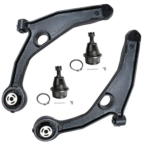 Detroit Axle - Front Lower Control Arms Ball Joints Replacement for Chrysler 200 Sebring Dodge Avenger Fits select: 2011-2013 CHRYSLER 200 TOURING, 2012-2014 DODGE JOURNEY SXT