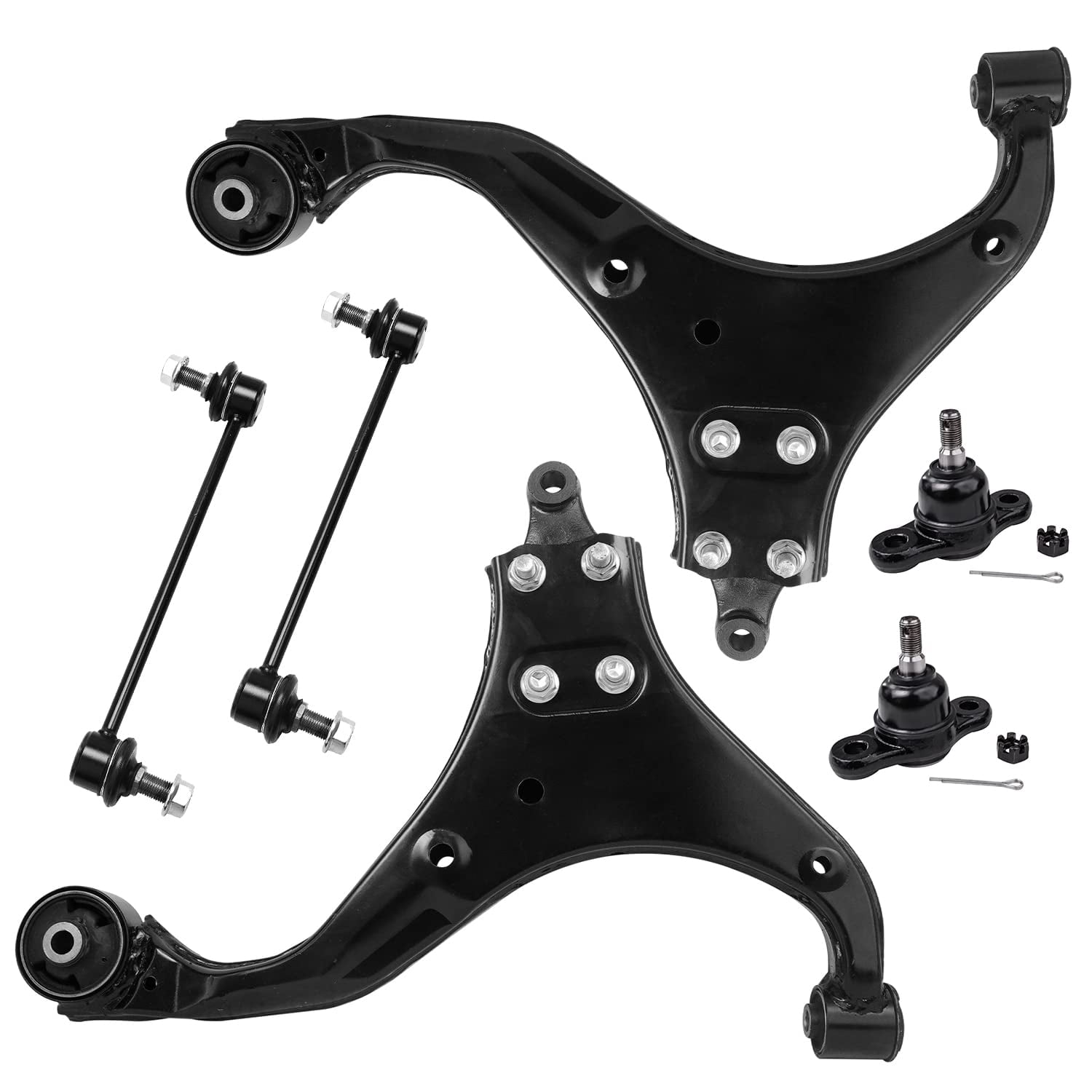 Detroit Axle Front Lower Control Arms + Lower Ball Joints + Sway Bars