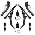 thumbnail image 1 of Detroit Axle - 8pc Front End Suspension Kit for Acura 94-01 Integra, 92-95 Honda Civic, 93-97 Civic Del Sol, 2 Lower Control Arms 2 Lower Ball Joints 2 Outer Tie Rod Ends 2 Sway Bars Replacement, 1 of 7