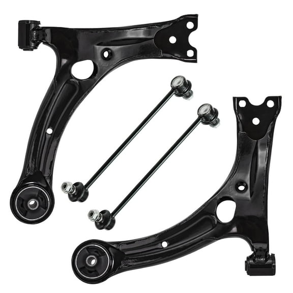 Detroit Axle - Front Lower Control Arms Stabilizer Sway Bar End Links Replacement for 2003-2008 Toyota Corolla