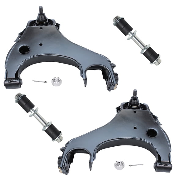 Detroit Axle - Front Lower Control Arms & Sway Bar links for 2000 2001 2002 2003 2004 Nissan Xterra