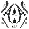 thumbnail image 1 of Detroit Axle - Front Lower Control Arms Tie Rods Ball Joints for Honda Civic Del Sol Acura Integra, 1 of 8