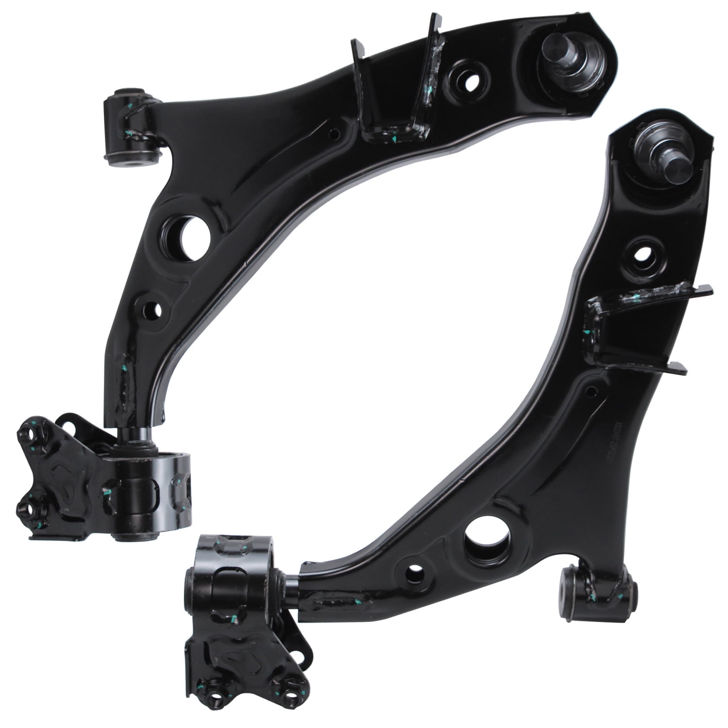 Detroit Axle - Front Lower Control Arms for 2007-2014 Ford Edge 2007-2015 Lincoln MKX, 2pc Lower Control Arms w/Ball Joints Pair Set Assembly 2008 2009 2010 2011 2012 2013 2014 Replacement