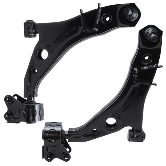 Detroit Axle - Front Lower Control Arms for 2007-2014 Ford Edge 2007-2015 Lincoln MKX, 2pc Lower Control Arms w/Ball Joints Pair Set Assembly 2008 2009 2010 2011 2012 2013 2014 Replacement